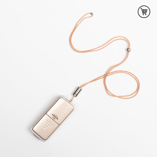 イオニオンMX用ストラップ(ベージュ・細・ナイロン製)