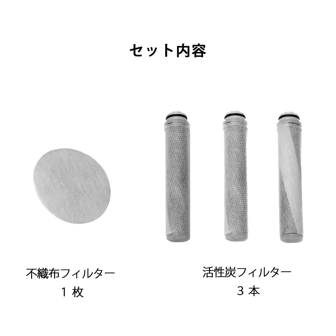 ホルミスピュアシャワー　交換用フィルターセット（3本入り）